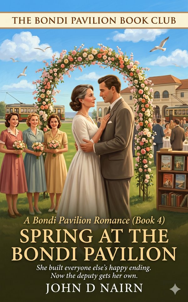 Cover of Book 4: Spring at the Bondi Pavilion